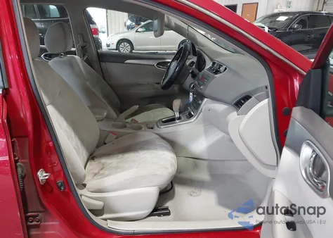 2013 Nissan Sentra Sv z USA, uszkodzony, nr VIN 3N1AB7AP5DL653194